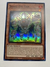 Yu-Gi-Oh! Snake-Eye Oak Super Rare 1st Edition AGOV-EN008 NM/M 