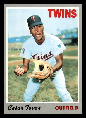 1970 Topps Baseball #25 Cesar Tovar EX/MT *d4