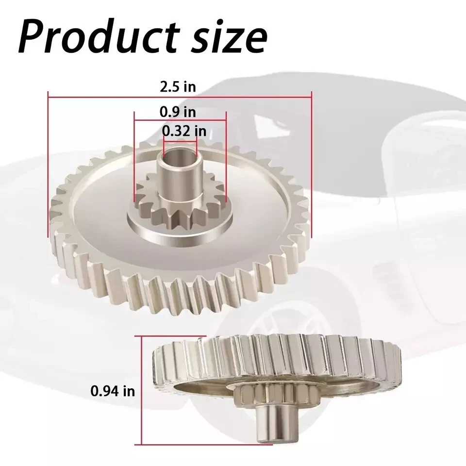 Par de engrenagens de transmissão superior conversíveis de alta qualidade para Porsche Boxster 1997-12 - Imagem 4 de 4