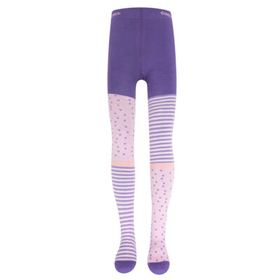 EWERS Strumpfhose Flipside Punkte/Ringel gemustert Kinder Mädchen