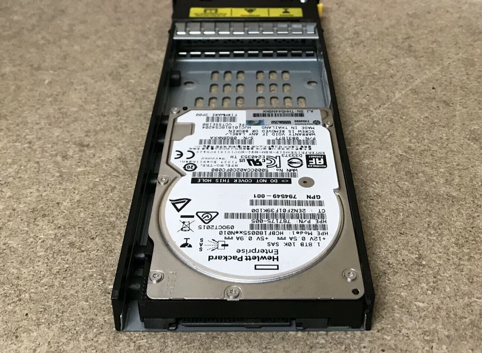 HPE 3PAR StoreServ M6710 K0F26A 1.8TB 6G SAS 10K SFF (2.5in) Hard Drive - Image 3 of 3