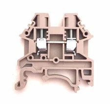 DIN Rail Terminal Blocks 40 Quantity DK4N Dinkle 10 AWG Gauge 30A 600V
