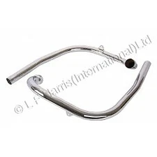 TRIUMPH BONNEVILLE T140 TR7 1981-82  EXHAUST PIPES  71-7507/8 UNBALANCED