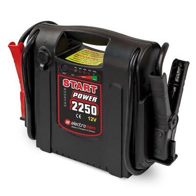 Booster Avviamento 2000A – Per Motori A Benzina Fino A 7.0L E Diesel Fino A 5.5L, 12V Con Torcia LED 4 Modalità, Power Bank USB