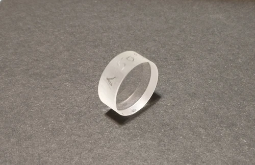 Optical Glass Round Beam Splitter Ratio 50:50