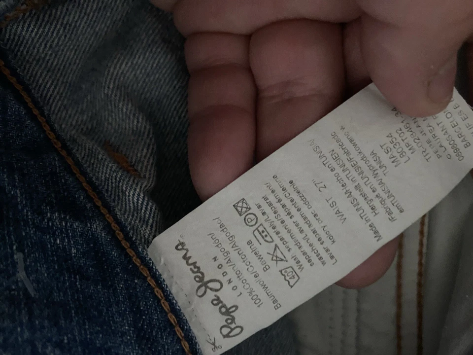 Pantalones cortos de mezclilla para mujer Pepe Jeans talla 27  Foto 3 de 4