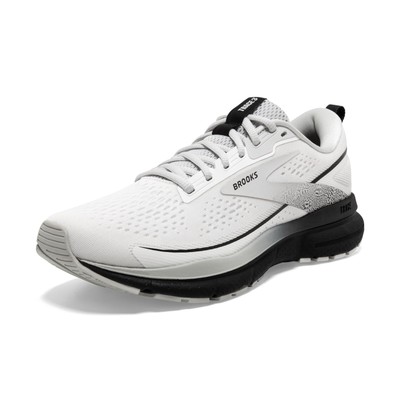 Brooks Women's Trace 3 Running Shoes - White/Oyster/Black - 10 MediumB