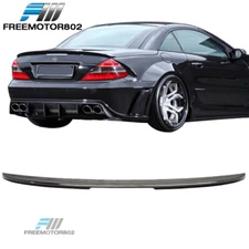 Fits 03-11 Benz R230 SL-Class AMG Style Trunk Spoiler Wing Painted #040 Black