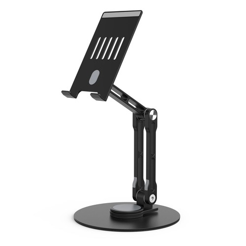 Mechanical 360° Rotation Base Desk Stand Mount Holder for Cell Phone and Tablet - 第 10/11 張圖片