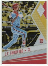 2018 Phoenix J.P. Crawford Rookie Holo Prizm Gold /10 Phillies Mariners #19