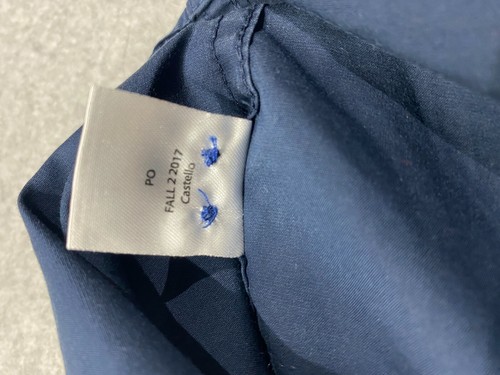 UNTUCKit Castello Men's XXXLC Long Sleeve Dark Blue 100% Cotton Button Up Shirt - Picture 9 of 10