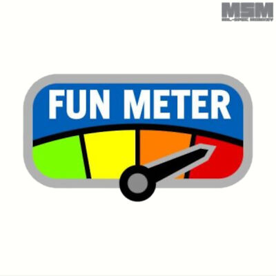 Mil-spec Monkey Taktischer Patch mit Klettverschluss Fun Meter Spaßmesser