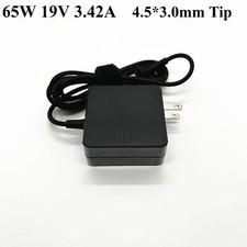 Genuine ASUS 65W 19V 3.42A AC Adapter 4.5 3.0mm Laptop Charger Power Supply