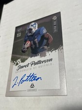 2021 Luminance JARET PATTERSON Year One RC Auto SP Washington Football Team MM