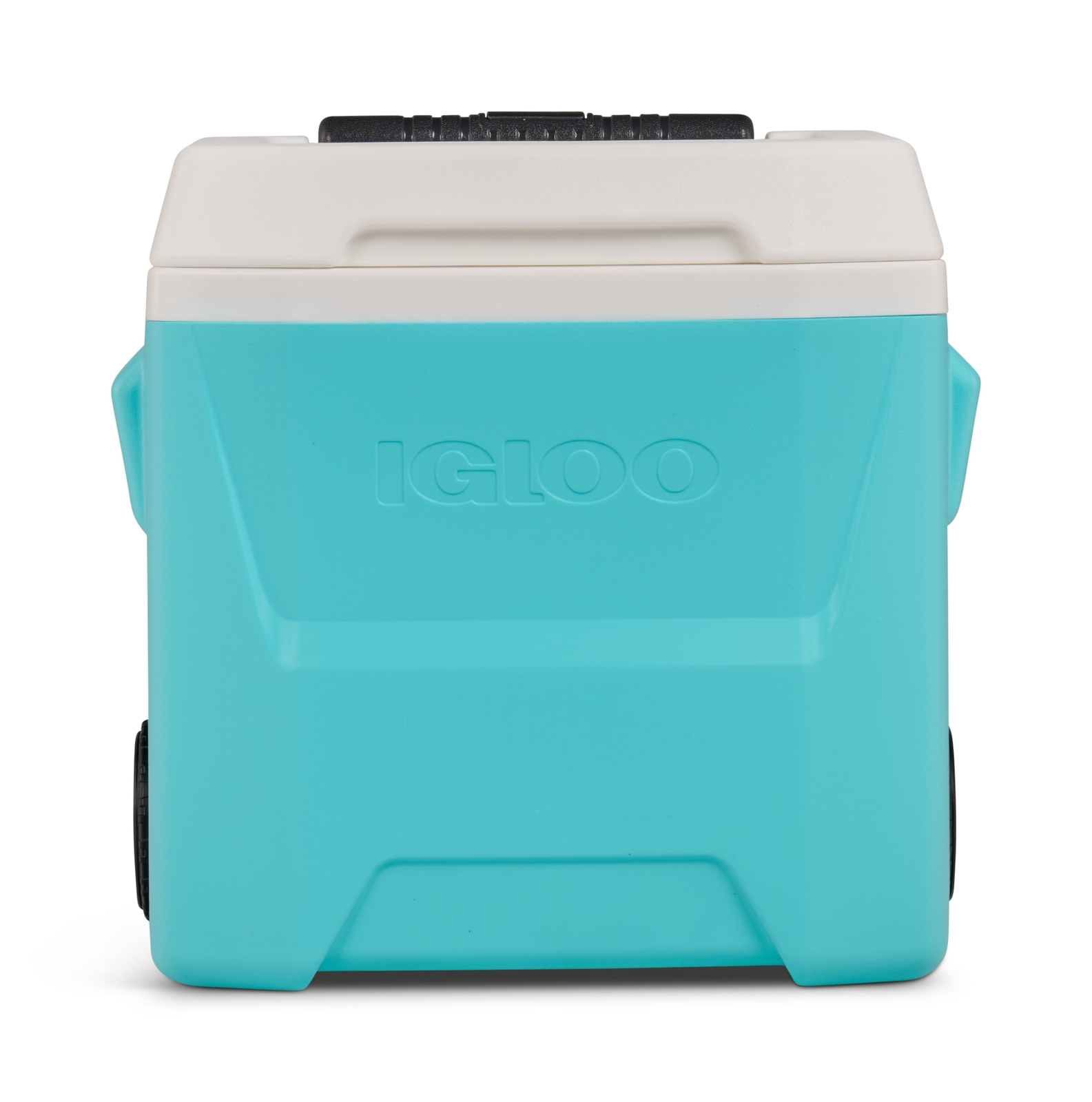 With Wheels, Aqua Blue
