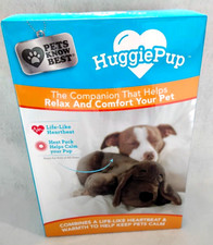 Huggie Pup Life-Like Heartbeat Warmth - Dog Companion Helps Relax  Comfort Pet