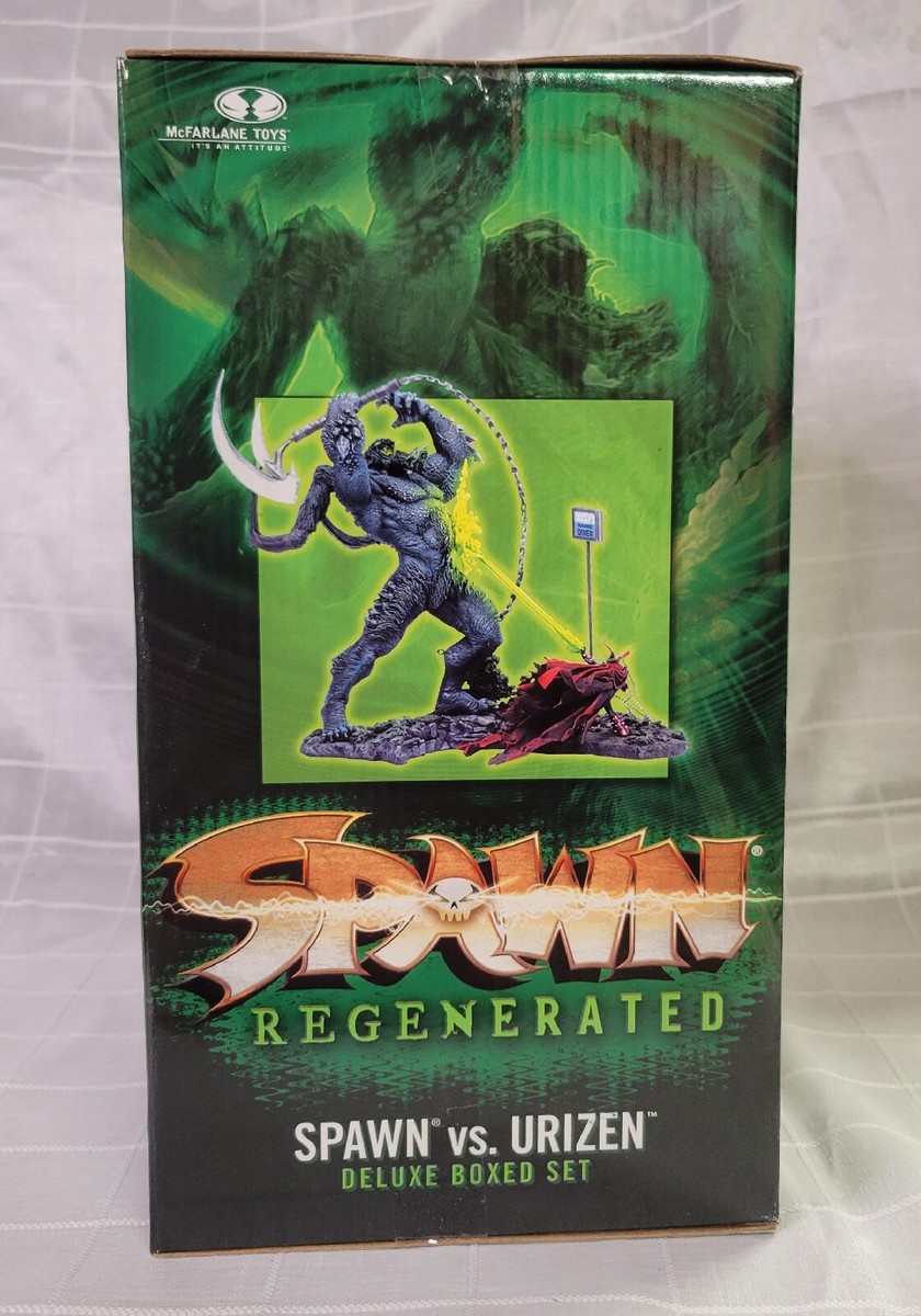 SPAWN VS. URIZEN アクションフィギュア REGENERATED McFarlane Toys SPAWN Regenerated vs URIZEN Deluxe Box Set Ultra