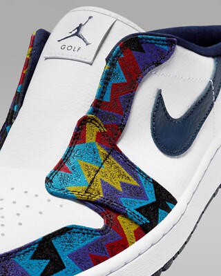 Nike Air Jordan 1 Mule Golf Yellow Obsidian Red FJ1214-100 Nike Air Jordan 1 Mule Golf Yellow Obsidian Red FJ1214-100