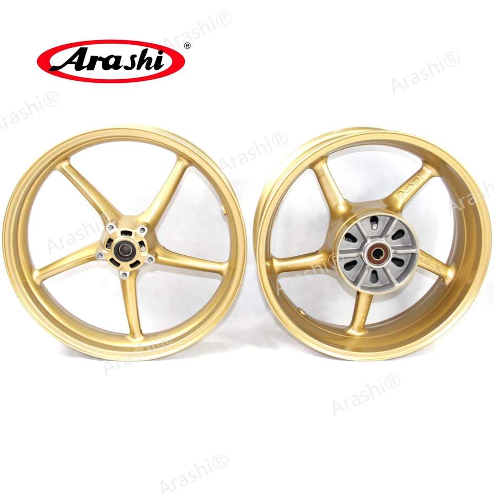 Llanta trasera delantera dorada para Triumph Daytona 675 2006-2012 / 675R 2011 2012 Foto 2 de 4