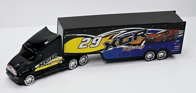 Motor Max Trucking World Racing Trailer Diecast Semi Truck Rare