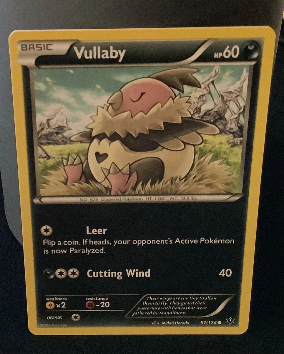 vullaby pokemon card The item may be similar but not exactly the same as the image (e.g Vullaby [Dark]  Pokemon Card