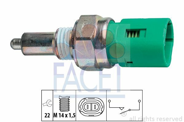 Facet Schalter, RüCkfahrleuchte FüR Renault Megane I Ii,Modus /,Rapid-image