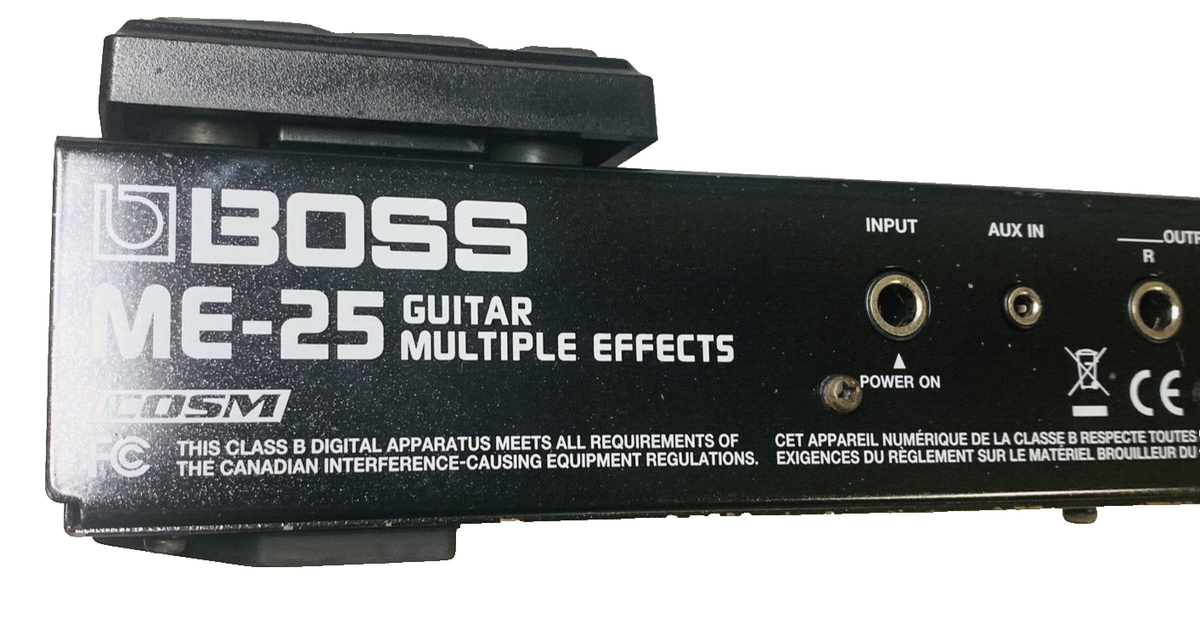 BOSS ME-25 Guitar Multiple Effects Processor - Excellent