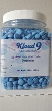 Kloud 9  Pedi Salt Tablets Spa Salon Pedicure PEPPERMINT 1400 Tablets