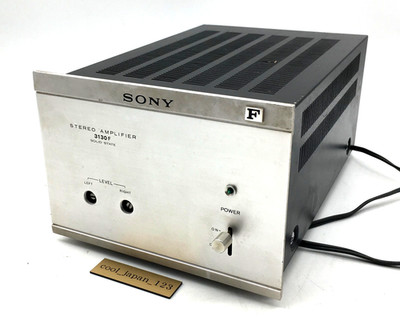 SONY TA-3130F Stereo-Endstufe Vintage Japan getestet funktioniert keine Pegel...