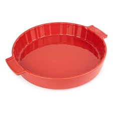 PEUGEOT Keramik Quicheform APOLLIA 30cm Rot Tortenform Ofen Spülmaschinenfest