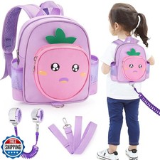 Accmor Toddler Leash Backpack with Anti Lost Wrist Link, 4 in 1 Children Back