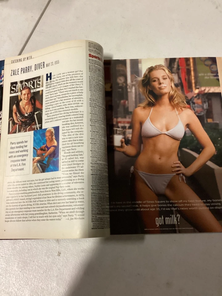 1999 Sports Illustrated Swimsuit Magazine Virgin Islands Supermodels Rebecca Foto 3 de 4