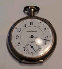 Illinois Sangamo 21 Jewels Gold Filled Pocket Watch AS IS Runs