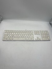 Apple USB Wired Keyboard with Numeric Keypad A 1243 White