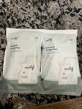 Motif Medical Breastmilk Storage Bags 100 Count BPA-Free Leak Proof Freezer Safe