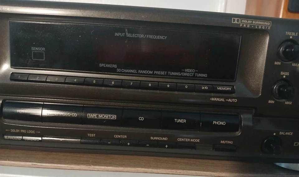 Technics SA-GX490, AV Control Stereo FM/AM Receiver Tested & Works S. Cond. S.Vi - Image 3 of 4