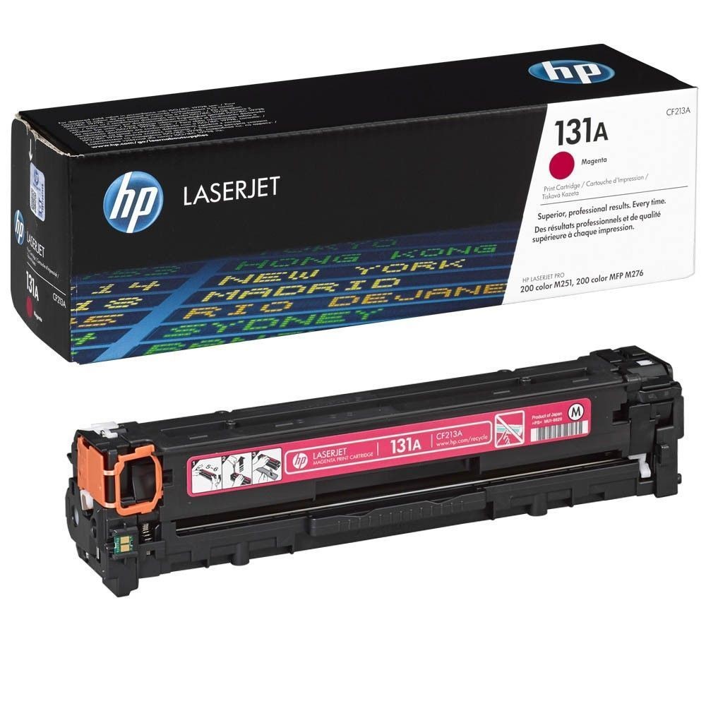 Toner HP 131A magenta finesse des nuances et régularité d'impression