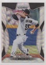 2019 Panini Prizm Tier III Blue Wave Prizm 27/60 Tim Lincecum #297 00em