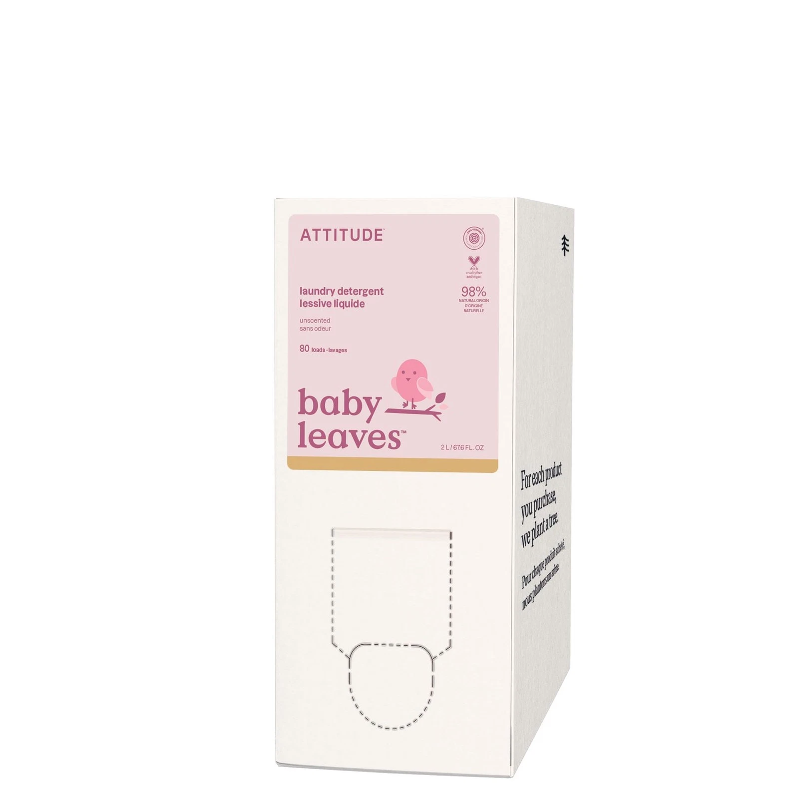 Baby Laundry Detergent, EWG Verified, Plant and Mineral-Based Formula, HE , V...
Opens in a new wind