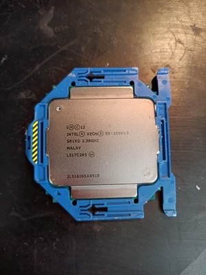 1 x Intel Xeon E5-2699 V3 CPU 18 Core, 36 Thread, 2,3GHz Sockel FCLGA2011