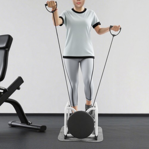 Stepper for Exercise at Home Mini Stair Stepper w/ Resistance Bands&Non-slip Mat - 第 1/13 張圖片