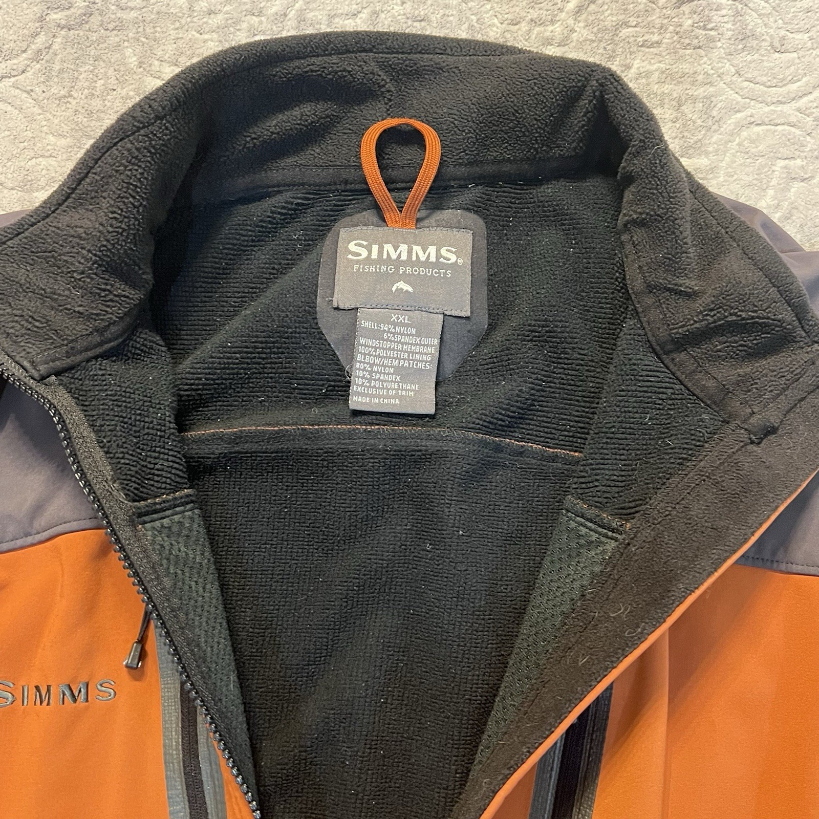 Simms Windstopper Soft Shell Jacket Mens XXL Coal… - image 5