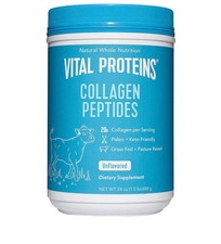 New Sealed Vital Proteins Collagen Peptides Grass Fed Unflavored 24oz 1.5 LBS 
