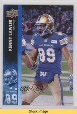 2022 Upper Deck CFL Blue Kenny Lawler #122 READ 1g4p