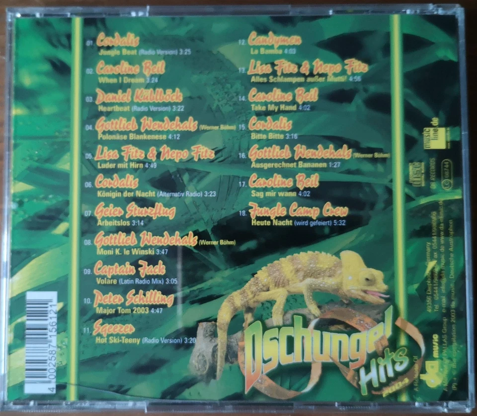 Dschungel Hits 2004 von Various, Sampler, CD - Bild 2 von 2