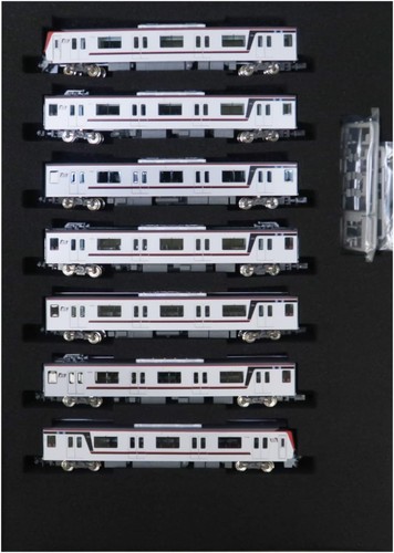 Juego de 7 vagones Greenmax calibre N Tobu 70090 tipo TH-Liner modelo tren con potencia 30965 | Zustand: New