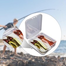 Kit de Pêche à La Mouche 4 Pièces avec Boîte de Rangement pour Saumon et