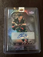 2025-26 Upper Deck Skybox Metal Universe Marco Rossi Autograph Minnesota Wild 40