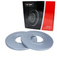 2X Maxgear Bremsschebeiben 280Mm Voll Hinten Passend FÜR Ford Transit