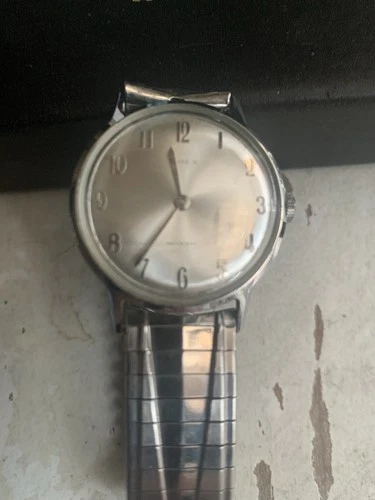 1967 Timex Marlin Dot-Dash Manual Wind Watch Vintage